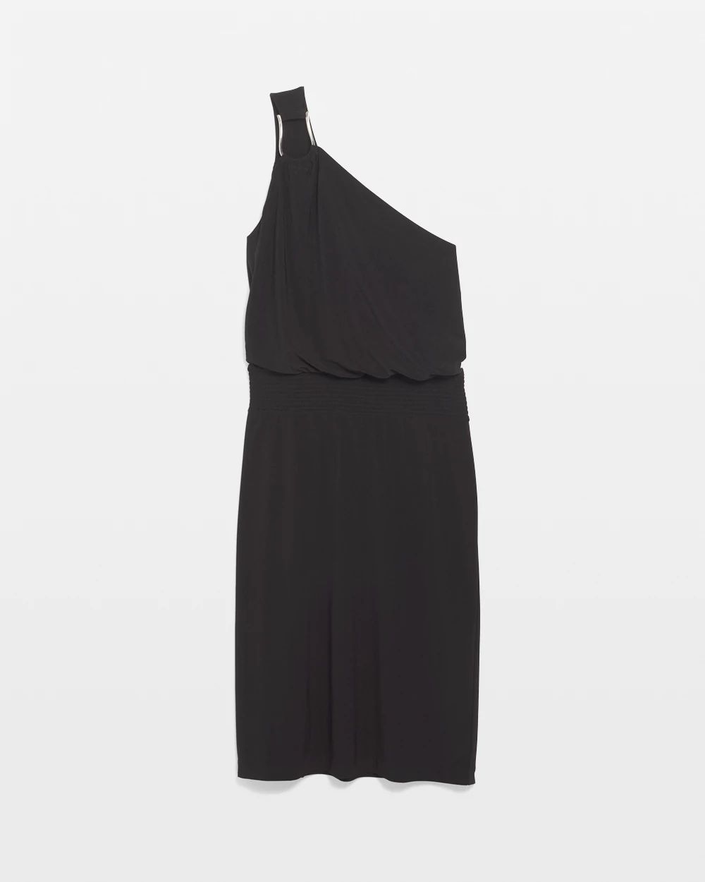 White house black market one shoulder dress hotsell
